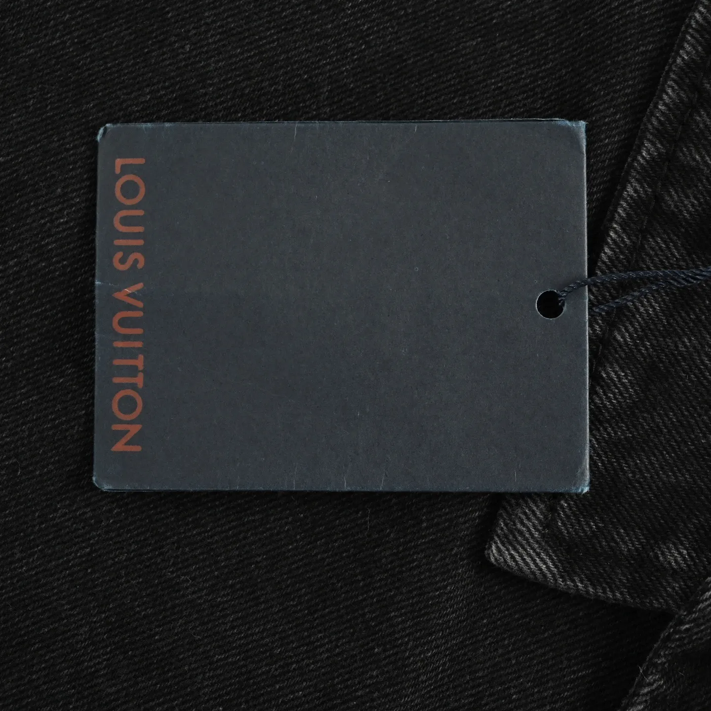 Louis Vuitton Floral Embossed Wash Denim Jacket